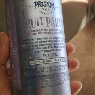 Prision Smoothie beer