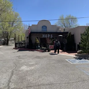 Outside of brewery