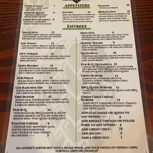 7/23  Menu