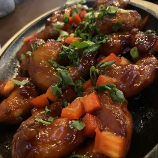 The most amazing SRIRACHA SHRIMP