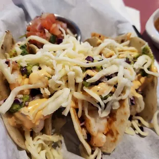 Shrimp tacos