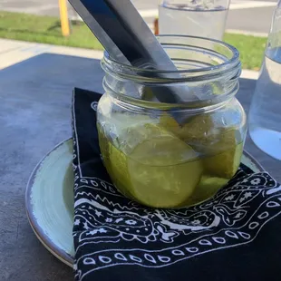 Jar o&apos; pickles (with 2 already missing!)