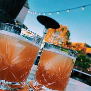 Lions Tails on the patio