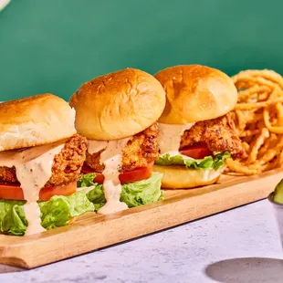 Fried Chicken Sliders