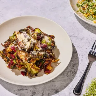 Crispy Brussels Sprouts Salad