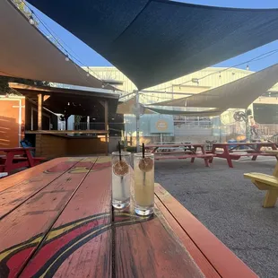 Margarita and ranch water