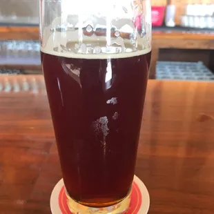 Great space inside and out!  Beautiful bar area.  Onkel Dunkel Dunkelweizen.