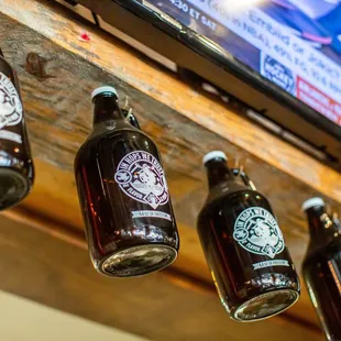 Find a beer you like? Bring home a growler.