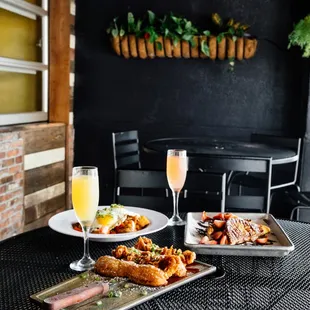 Brunch is available Saturdays &amp; Sundays from 10 a.m. to 2 p.m.