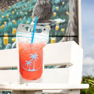 Adult Caprisun available on the rooftop