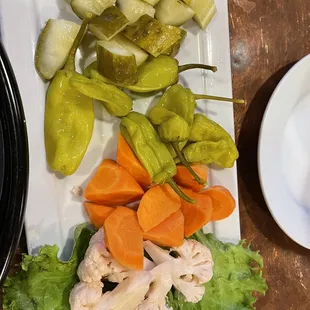 Pickled veggies