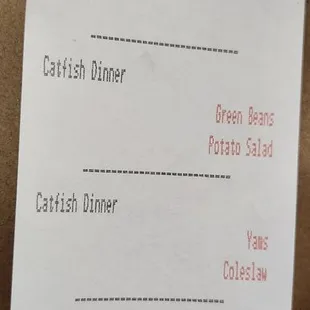 Never received the fried chicken  that we paid for. You can see it purchased on the receipt.