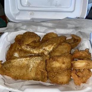 Jumbo Whiting Sandwich with Fried Shrimp