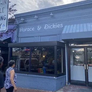 Outside of the Restaurant