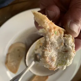 Oven Roasted Crab and Artichoke Dip