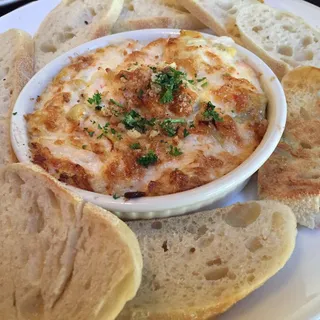 Oven Roasted Crab & Artichoke Dip