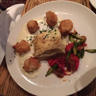 Asiago Crusted Scallops