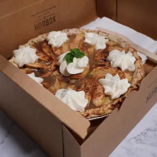 Choose from our seasonal favorites:

Pumpkin Pie - $18
Apple Pie - $18
Peach Pie - $20
Old-Fashioned Cherry Pie - $20
Pecan Pie - $25