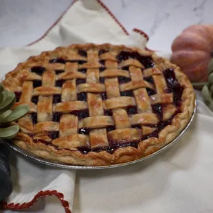 Choose from our seasonal favorites:

Pumpkin Pie - $18
Apple Pie - $18
Peach Pie - $20
Old-Fashioned Cherry Pie - $20
Pecan Pie - $25