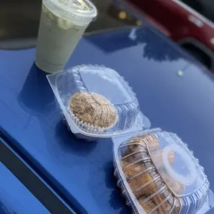 Green Tea Horchata Frapuccino