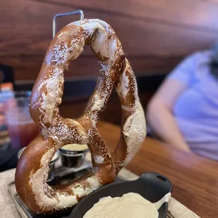 The Hanging Soft Pretzel