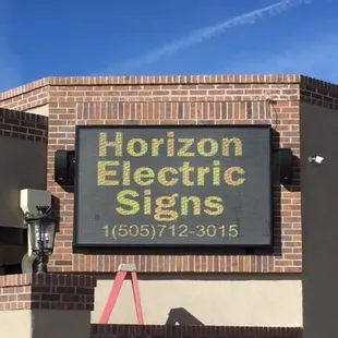 LED Electronic Message Display Board Sign.