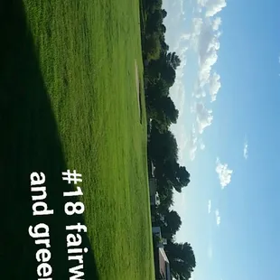 Horizon looking nice and green everywhere on the course.