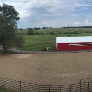 Panoramic shot from the balcony!