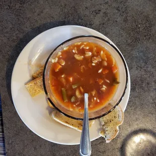 Minestrone soup