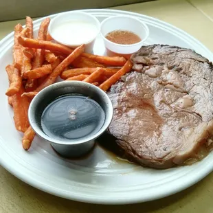 12 oz Prime Rib; available every third Friday of the month!