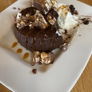 Chocolate Lava cake (off the menu melt in your mouth goodness)