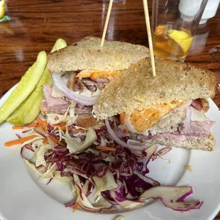 Monster sized Club sandwich on thick sourdough!