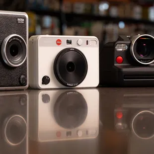 Instant cameras from Fujifilm, Polaroid and Leica