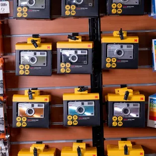 Kodak 35mm half frame film cameras in a variety of colors!