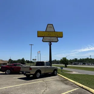 The sign is barely there anymore!