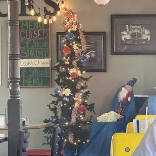 4th of July Christmas tree decor!