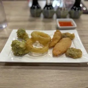 Tempura veggies