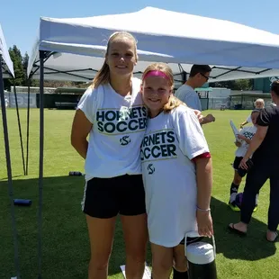 Haven #29 and Mollie #30. GO HORNETS!