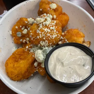 Buzzin Buzzin' Buffalo Cauliflower