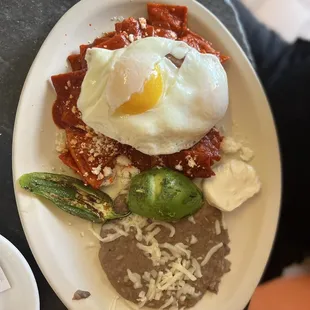 Chilaquiles con Huevo Breakfast