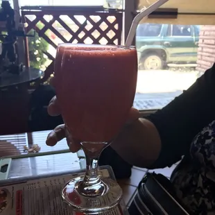 Yummmm  Orange and Carrot  fresh squeezed in every glass. Perfect for my morning run.