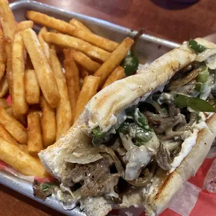 Philly cheesesteak