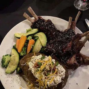 Roasted Rack of Lamb