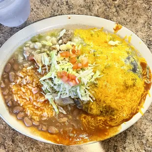 Chicken enchiladas!