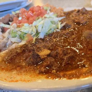 Carne Adovada Plate