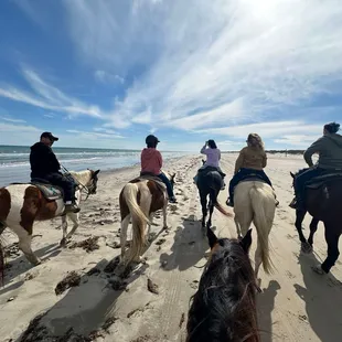 When there are only 5 riders and 1 guide, picture perfect