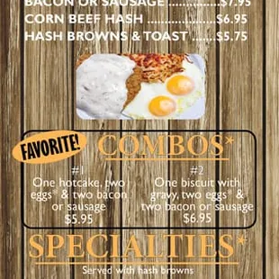Breakfast Menu