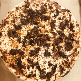 BBQ brisket pizza