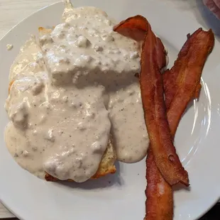 Biscuits &amp; Gravy for $8.95.