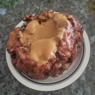 Carmel Apple Fritter